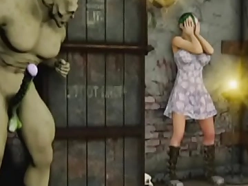 3D Cuties vs Orc and Werewolf