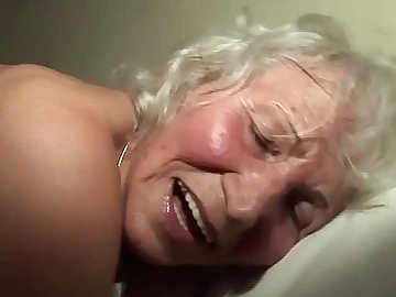 Extreme horny 76 years venerable granny