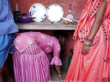 Indian dissimulate Backstage in Kitchen