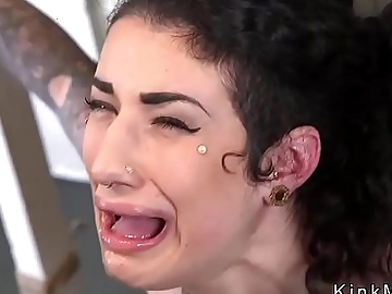 Big pain in the neck alt slave anal