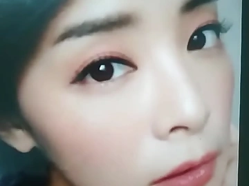 Cum tribute for Taiwanese model Cherry