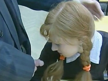 русская школьница