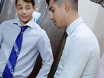 Office clerks fuck ripening