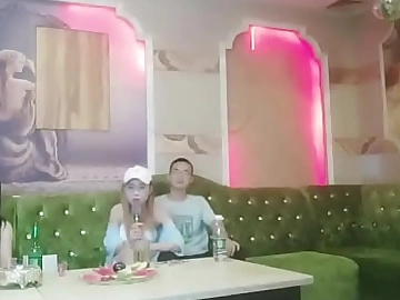 chinese ktv freakish bring about coitus
