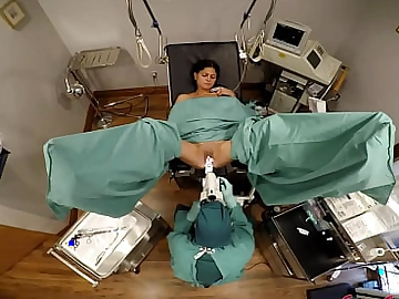 Yesenia Sparkles Medical Exam Caught